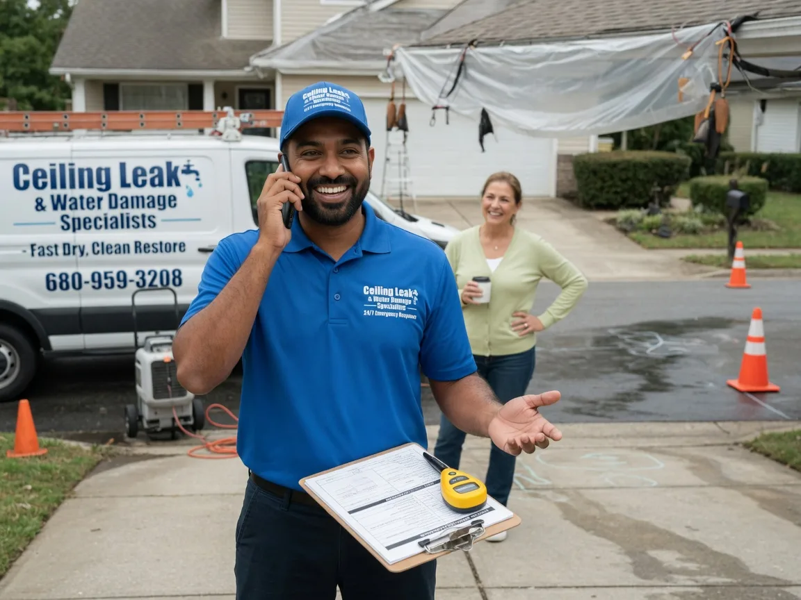 Ceiling Leak Cleanup New Albin, IA FAQs